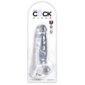 B-CONSOLADOR KING COCK CLEAR 8 CON TESTICULOS 68 575620 1