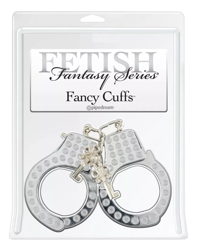 FETISH CUFFS DE LUJO PLATEADO 12 fetish