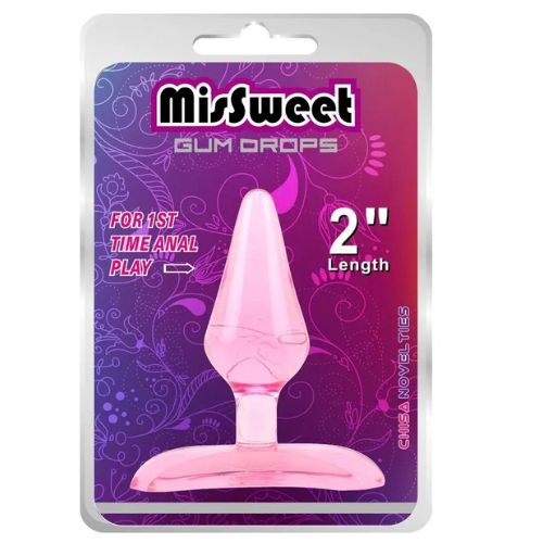 CONSOLADOR MISS SWEET 2° ROSA TRANSPARENTE 1 sexshopdelperu69