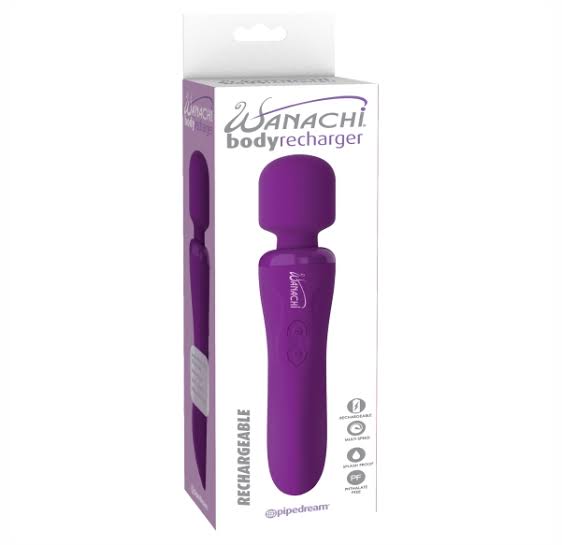 VIBRADOR WANACHI BODY VIOLETA 19 hitachi