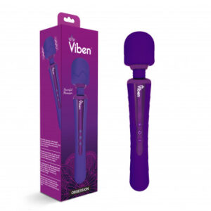 Vibrador varita masajeador violeta 5 VB 661002