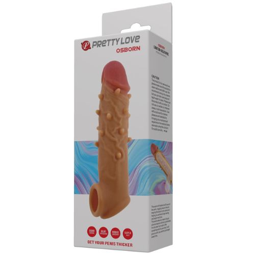 FUNDA DE EXTENSIÓN PRETTY LOVE OSBORN MARRÓN 5 sexshop del peru 69